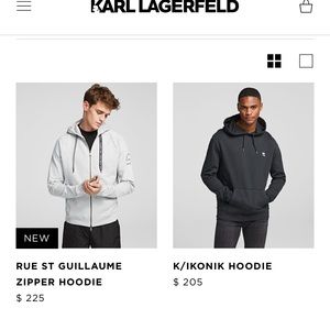 Exclusive Designer Oversized Hoodie Karl Lagerfeld